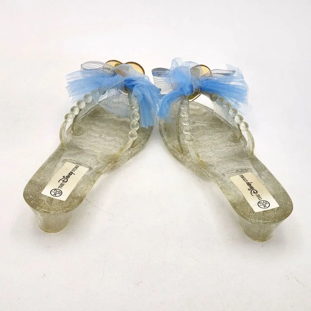 Disney Store Vintage Cinderella Princess Dress Up Shoes Toddler's Size 11-12